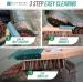 Boot Brush Mud Remover with Scraper | Stiff Bristles | Outdoor Shoe Cleaner for Wellingtons & Hiking Boots - Buy Online on GoSupps.com