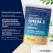 Omega 3 Capsules High Strength 2000mg with 660mg of EPA and 440mg of DHA | 120 Count (2 Months Supply) | Natural Source of Omega 3 Fish Oil | by Horbaach - Buy Online on GoSupps.com