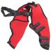 Premium Canine Recovery Knee Support Comfortable Leg Brace for Dogs in Red Medium Ideal for Post Surgery & Injury Protection (S) S Red