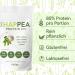  HAPPEA HAPPEA 100% Pea Protein Isolate Powder - 600g 85% Protein Content Vegan Protein Powder Plant Natural No Additives or Sug - Buy Online on GoSupps.com