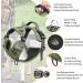 Heele Dog Crockery & Adjustable Dog Harness for Small to Mid-Sized Dogs | Reflective Breathable Army Green - Buy Online on GoSupps.com