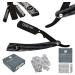 100 Blades + Facn Professional Wooden Straight Edge Barber Razor - High-Quality Salon Shavette - Buy Online on GoSupps.com
