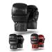 Sanabul Essential 7 oz MMA Hybrid Sparring Gloves AllBlack Large/X-Large
