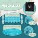 Lfy Foot Massage Set - 4-Piece Igelball & Fascia Roll for Plantar Fasciitis Relief | Muscle Massage for Hands Feet & Back - Buy Online on GoSupps.com