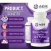 AOR Migraine Manager 60 Caps - Balanced Support with Vinpocetine Riboflavin Feverfew Extract & Magnesium Citrate - Brain Health Supplement for Adults - Natural Calm for Head Comfort & Sleep Support - Buy Online on GoSupps.com
