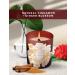 Cinnamon Ginger Blossom Candle - Soy Wax Aromatherapy Candle | Warm Winter & Fall Scent - Natural Wood Wick | Perfect Relaxing Gift for Women & Men - Buy Online on GoSupps.com