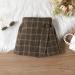 Miipat Baby Girl Fall Winter Outfit Set | Long Sleeve Pullover Top with Mini Skirt | Girls Dress 2-3 Years BlackCoffee - Buy Online on GoSupps.com