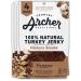 Country Archer 100% Natural Turkey Jerky Gluten Free Hickory Smoke 2.5 oz (Pack of 4)