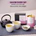 Sakura Green Tea by CHILL TEA Tokyo (100g Loose Leaf) - Cherry blossom tea Japanese Tea Loose Leaf Tea Flavoured Tea- Fruity Floral Flavour Taste of Japan 100 g - Buy Online on GoSupps.com