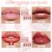 4 Colors Hydrating Lip Gloss Set Plumping Liquid Nude Lipstick Moisturizing Lip Stain Waterproof Lip Oil for Repairing Lightening Lip Lines Lip Care Product Lip Gloss Set for Women(Set B) lip gloss-B - Buy Online on GoSupps.com