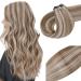 Vivien Extensions real hair Tressing blond real hair Extensions hair extension remy tress real hair extensions highlight ash brown with platinum blonde 100g 60cm/24zoll #p8/60 24 zo11 2-1 dresses #8/60