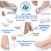 Bunion Corrector and Hallux Valgus Pain Relief Kit - Orthopedic Toe Straightener for Women Men - 11 Pack - Buy Online on GoSupps.com