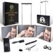 Ustukina 3 Way LED Mirror for Hair Cutting & Shaving - Rechargeable & Height Adjustable - Buy Online on GoSupps.com