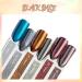 LEDSUUEI 6 Chrome Nail Powders Chrome Glitter Powder Super Mirro Effect Neon Glassy Pearl Effect Pigments for Nail Art and Nail Design Starter Easy to Use - Buy Online on GoSupps.com