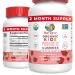 Probiotic | USDA Organic Probiotic Gummies | Probiotic Digestive Support | Immune Support | Digestive & Gut Health Supplement | Vegan | Non-GMO | Gluten Free | 60 Count Kids