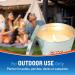 Cutter 66384-1 Camping Candles - Pack of 6 Silver | Long-Lasting Outdoor Citronella Candles - Buy Online on GoSupps.com