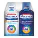 Mucinex Fast-Max Day Time Cold & Flu and Night Time Cold & Flu Liquid Medicine 12 fl oz Maximum Strength All in One Multi Symptom Relief for Congestion Sore Throat Headache Cough and Reduces Fever
