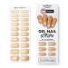 MOYOU LONDON Semi Cured Gel Nail Strips 20 Pc. Gel Wraps for Nails Get 1 Free UV Lamp When You Get 3 or More Easy Apply & Remove for Salon-Quality Manicure -Nailjob 05