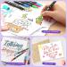 40 Colors Dual Tip Brush Pen Set for Kids and Adults - Fine Point Markers for Coloring, Lettering, Drawing, and Journaling - Buy Online on GoSupps.com