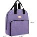 CURMIO Embroidery Bag - Portable Storage for Hoops, Floss, and Supplies - Purple (Patented Design) - Buy Online on GoSupps.com
