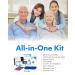 eBchek Blood Glucose Meter System - Multi-Lingual Voice No Coding 100 Test Strips & Lancets - Accurate Diabetes Monitoring & Blood Sugar Test Kit - Buy Online on GoSupps.com