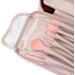 Large Grey Travel Makeup Organizer Bag for Women and Girls | Cosmetic Case - Buy Online on GoSupps.com