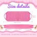 Exfoliating Nylon Back Scrubber Towel 2 Pack - Extended Length with Pull Strap - Pink Purple - Buy Online on GoSupps.com