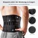 Freeetoo Back Bandage with Support Struts - Adjustable & Breathable Nylon | Ideal for Posture Correction & Occupational Safety | XL (Waist 115-130 cm) - Buy Online on GoSupps.com
