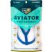 The Aviator Bird Harness & Leash Made in America XXXS Blue