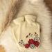 Hugo Frosch Classic 1.8L Hot Water Bottle | Fleece Cover | Cream Flower Ornament | Eco-Friendly Heating Solution - Buy Online on GoSupps.com