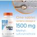 Doctor's Best MSM with OptiMSM 1500mg | 120 Vegan Tablets | Laboratory Tested | Non-GMO | Gluten-Free | Natural Sulphur - Buy Online on GoSupps.com