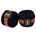 DALLX Cross Training Knee Wraps - Yellow 1 Meter (Pair) for WODS, Gym Work & Weightlifting - Elastic Compression Bandage for Powerlifting - Buy Online on GoSupps.com