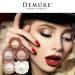 Demure Mineral Deep Champagne Shimmer Eyeshadow - Loose Powder Glitter Eye Makeup - Buy Online on GoSupps.com