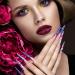 180 Extra Long Stiletto False Nails Tips Set with Files - Clear | DIY Manicure Salon Practice Kit - Buy Online on GoSupps.com
