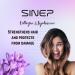 SINEP Professional Keratin and Biotin Shampoo 1000 ml for damaged hair strengthening shine healthy growth - Buy Online on GoSupps.com