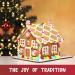 Christmas Sleigh Cookie Decorating Kit with Gingerbread Panels and Candies - Buy Online on GoSupps.com