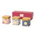 La Jol e Muse fragrance candles Set in the can Christmas gift candle set fragrance candles gift set for women jasmine lemon melone apple natural wax candles 3 * 110g each 30 hours of D-red pack