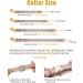 Rose Gold Dog Collar and Lead(2m) Set | Exceptionally Elegant & Adjustable | 3 Adjustable Lengths Dog Leash | Soft and Easy to Clean L(15.7"-25.6") Beige - Buy Online on GoSupps.com