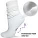 Hyaluxe Women's Diabetic Ankle & Compression Crew Socks - Non-Binding, Cushioned, Size 6-10 (4 Pairs) - Buy Online on GoSupps.com