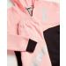 TKO Girls' 4-Piece Fleece Hoodie and Sweatpants Set (Size 4-12) - Mauve/Black/Grey/Pink - Buy Online on GoSupps.com