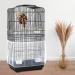 Adjustable Bird Cage Cover Seed Feather Catcher for Parakeet Macaw - 2 Pack - Buy Online on GoSupps.com