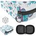 Blue Butterflies Menstrual Cup Storage Bag | Women s Travel Makeup Organizer | High Capacity Bandage Tote - Buy Online on GoSupps.com