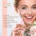Rosejoice Pink Rose Quartz Jade Roller for Face - Handcrafted Facial Massager for Anti-Aging Skincare - Buy Online on GoSupps.com