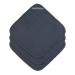 L ssig 1312016401 Muslin Washcloth Set 3 Navy blue 35 g