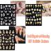 Nail Art Stickers Xcreando 6 Sheets 5D Embossed Fall Self-Adhesive Nail Polish Stickers Autumn Nail Decals Designed with Maple Flowers Butterflies Pumpkin Owl Thick DIY 3D Nail Art Supplies for Thanksgiving Day Decorations colorful - Buy Online on GoSupps.com
