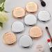Sister Gifts: Silver Compact Mirror for Bridesmaid, Wedding Day Gift - 2.6 inch Round Folding Handheld Mirror with 1x/2x Magnification - Buy Online on GoSupps.com