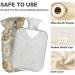 Naanle Flowers Bird Hot Water Bottle - 1L Transparent Heat Therapy for Pain Relief | Warm & Cold Use for Bed & Hand/Foot - Buy Online on GoSupps.com