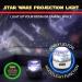 Star Wars Projection Light with Interchangeable Scenes - Night Light and Wall/Ceiling Decoration - Buy Online on GoSupps.com