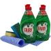 Dishwashing Bundle with 2x Fairy Liquid Washing up Liquid Original 320ml 2x Sponge Scourer 2x All Purpose Cleaning Cloths and 1x Wonder Bundles Leaflet - Buy Online on GoSupps.com
