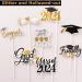 72 pcs Graduation Cake Toppers Class of 2023 Graduation Cupcake Toppers Grad Cap Cake Toppers for Graduation Theme Party Supplies 2023 Graduate Party Cake Picks Graduation Decorations - Buy Online on GoSupps.com